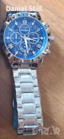 НОВ Модел Poedagar Луксозен кварцов мъжки часовник с хронограф, снимка 5 - Мъжки - 48902320