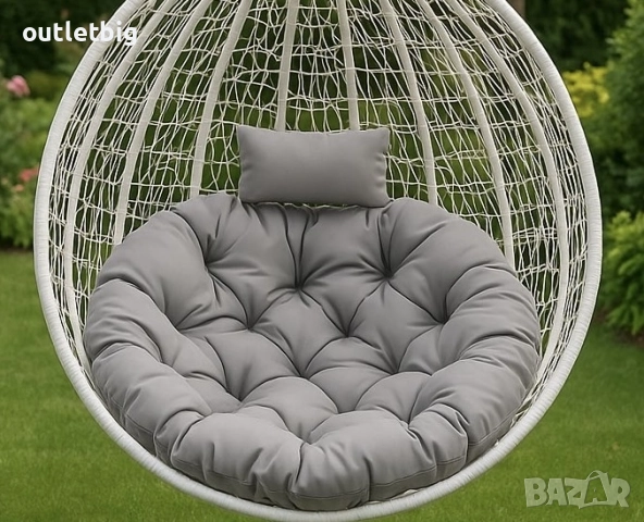 Градинска висяща люлка тип гнездо,яйце–Промоция!, снимка 6 - Градински мебели, декорация  - 52305360