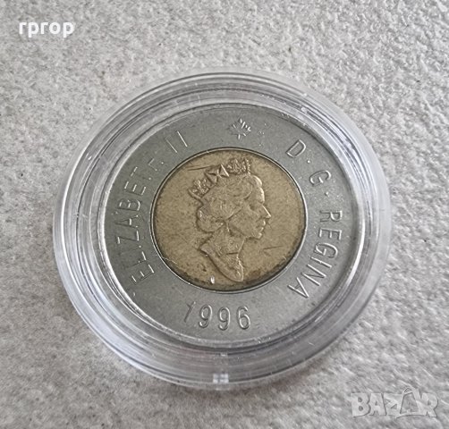 Монета.  Канада . 2 долара. 1996 г. , снимка 4 - Нумизматика и бонистика - 37197552