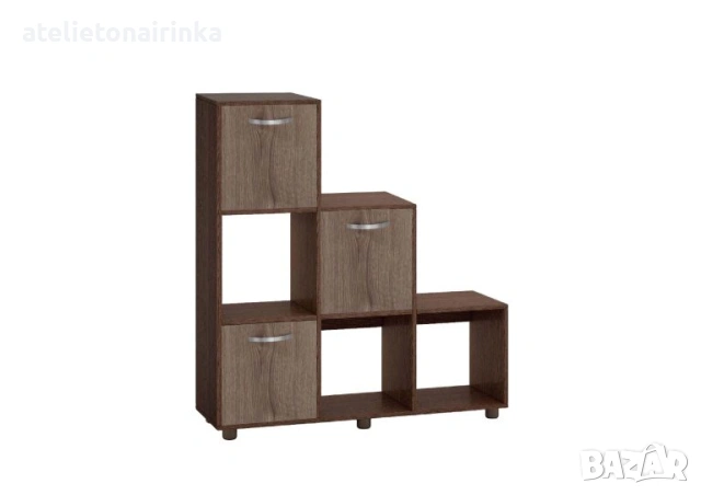 Етажерка Кубо 6 с три вратички постформинг, снимка 10 - Етажерки - 46452283