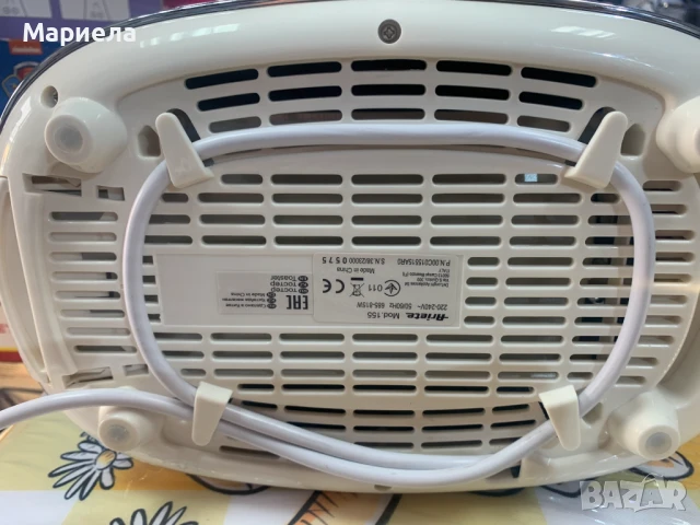 Ariete Винтидж тостер за 2 филийки / 815W / Транспортна забележка, снимка 9 - Тостери - 50779024