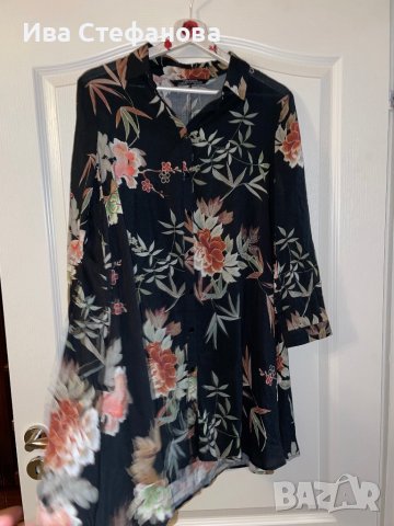 Елегантна нова риза флорален принт Zara Зара 