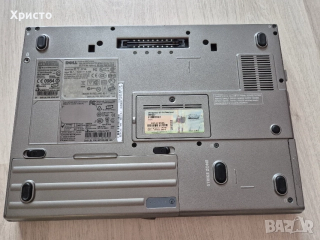 DELL Latitude D620 диагностичен лаптоп, снимка 4 - Лаптопи за работа - 56239116
