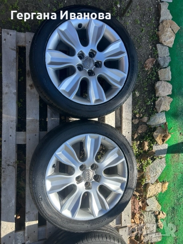 Гуми с джанти Audi, снимка 5 - Гуми и джанти - 52864316