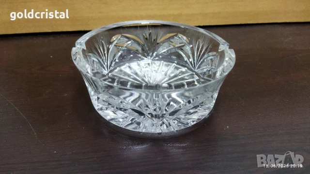 Кристален пепелник серия Зорница 