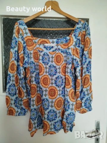 Винтидж блуза 2 хл , снимка 4 - Тениски - 51063133