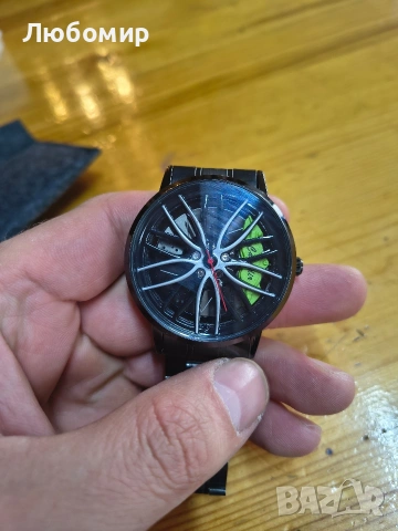 Моден часовник за автомобилни колела, мъжки триизмерен  , снимка 8 - Мъжки - 53172712