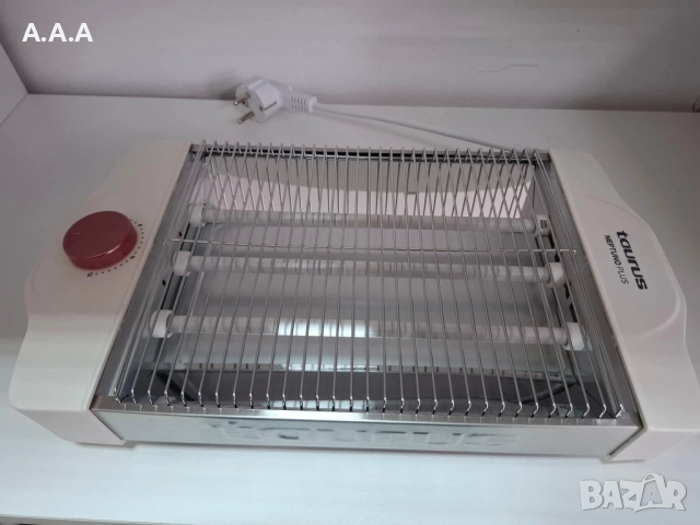 Хоризонтален тостер Taurus Neptuno Plus, 900W, препечена повърхност 24 х 20 см, снимка 3 - Тостери - 52219442