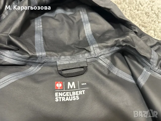 Мъжко водоустойчиво яке Engelbers Strauws, Размер M, снимка 5 - Якета - 55971033