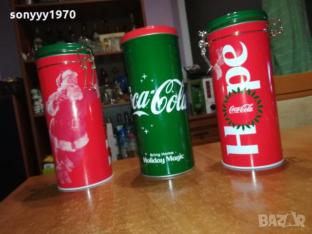 COCA COLA 3бр-кутии за колекция 2412210932, снимка 3 - Антикварни и старинни предмети - 35232127