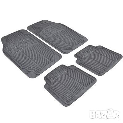 Универсални стелки за кола к-т 4 броя STAR, Гумени, Черен, снимка 2 - Аксесоари и консумативи - 30725119