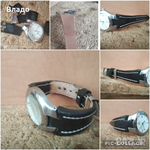 Изработка на кожена каишка по поръчка.seiko, orient, police, diesel, Tissot, citizen , снимка 6 - Каишки за часовници - 51790614