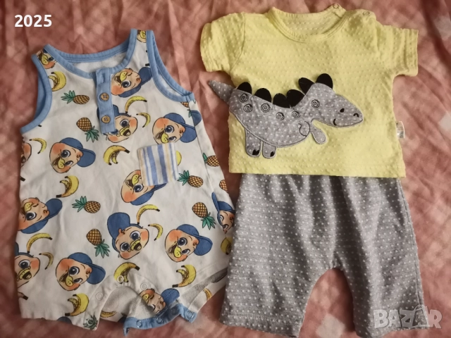 момчешки дрехи за лятото, снимка 11 - Комплекти за бебе - 52643164