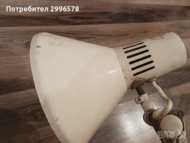 Настолна лампа за бюро ретро винтич, снимка 4 - Настолни лампи - 52102298