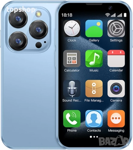 Нов XS18Pro 3G мини смартфон 3.0 инча WiFi GPS четириядрен Android 8.1 сладък Palm смартфон тънък...