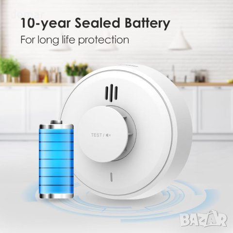 Противопожарна аларма, отговаря на стандарта BS 5446, снимка 5 - Други стоки за дома - 42907936