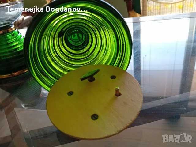 Музикална кристална чаша, снимка 4 - Антикварни и старинни предмети - 49304468