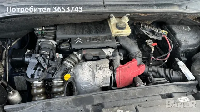 1.6HDI - 109 к.с цял двигател палещ, снимка 1