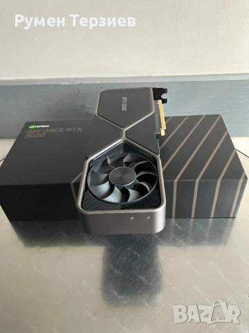 NVIDIA GeForce RTX 3080 Founders Edition 10GB GDDR6X, снимка 3 - Видеокарти - 54362725