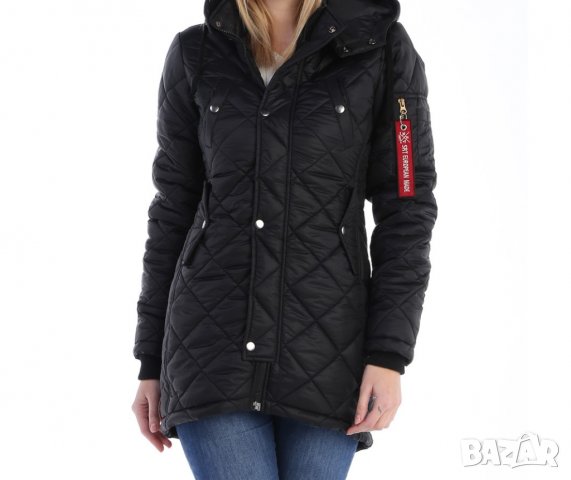 Черно зимно дамско яке марка Sir Raymond Tailor - L