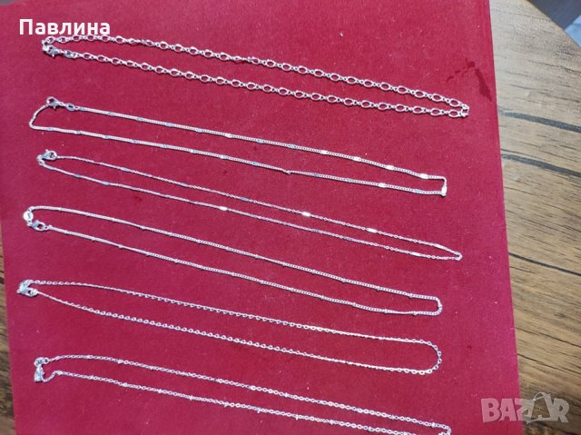 Синджир с кристална висулка сърце, снимка 4 - Колиета, медальони, синджири - 35380310