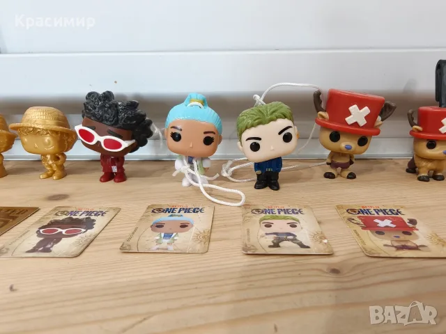 12бр. Funko pop Kinder Joy One piece, снимка 2 - Колекции - 56178655