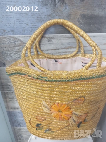 ратанови кош за плаж , снимка 2 - Други стоки за дома - 51025763