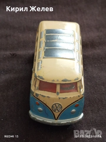 Ретро метален микробус Volkswagen за КОЛЕКЦИЯ ДЕКОРАЦИЯ 28106, снимка 2 - Колекции - 51215453