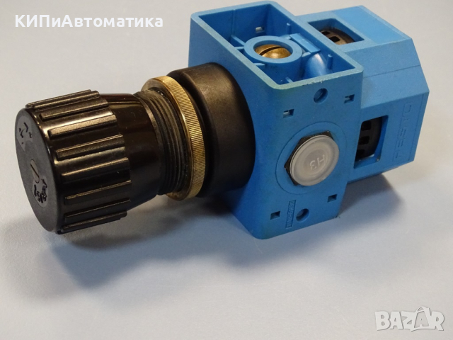 Регулатор за налягане Festo LR-1/4-S-8 pressure regulator, снимка 3 - Резервни части за машини - 44602414