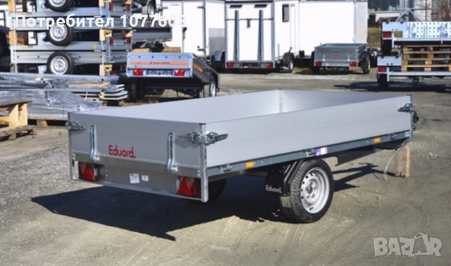 Туристическо ремарке Eduard с общо допустима максимална маса до 750кг , снимка 2 - Ремаркета - 53217020