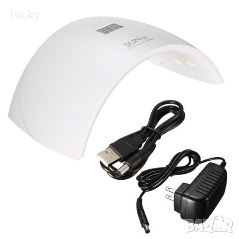 LED UV SUN 9S УВ Лед 24 w. Комбинирана лампа печка за Нокти, снимка 6 - Продукти за маникюр - 31327184