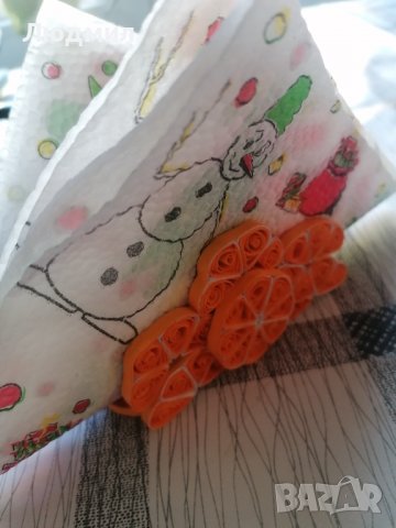 Квилинг салфетници, снимка 8 - Декорация за дома - 39954074