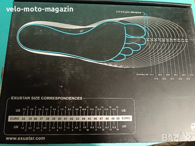 обувки за колоездене EXUSTAR, снимка 5 - Спортна екипировка - 52345977