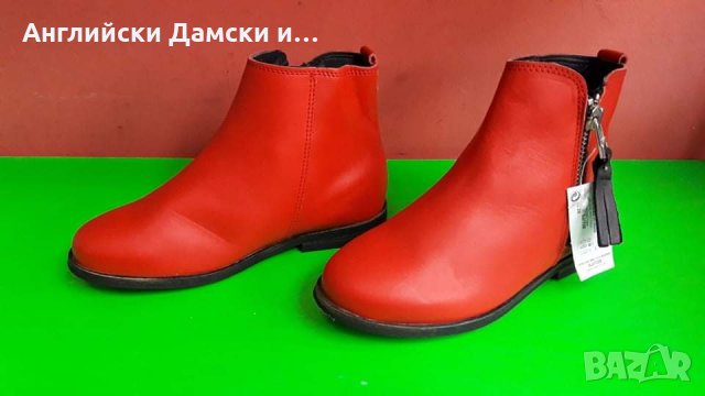 Английски дамски боти естествена кожа-NEXT, снимка 2 - Дамски боти - 31088124
