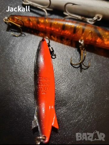Воблер Rapala Magnum Finland, Yo-Zuri, Magnum, клатушка Abu Garcia Toby сом, щука спининг тролинг, снимка 3 - Стръв и захранки - 52903376