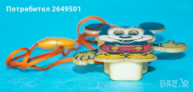 Стара механична играчка PY-701 Мики Маус с пружина 1970те, снимка 4 - Колекции - 35169890