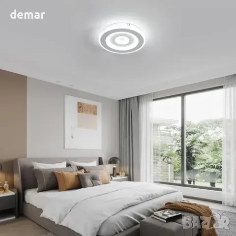 Comely кръгла LED таванна лампа 28W, 3150 lm, 6500K за дневни и кухни (Ø28 см), снимка 2 - Лампи за таван - 55827436