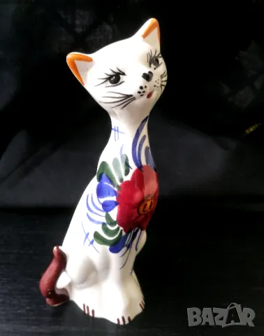 Флорална котка🌺, снимка 2 - Декорация за дома - 49689189