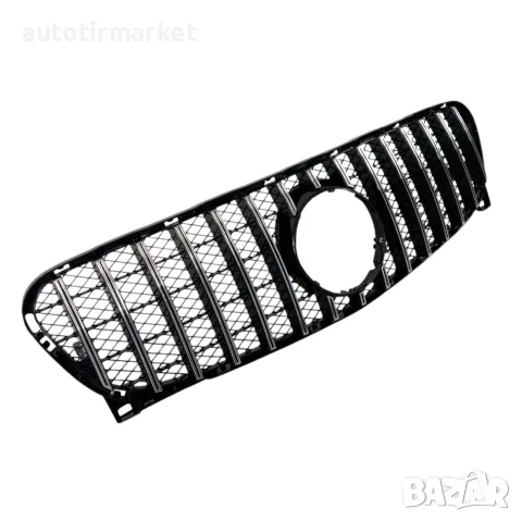 Решетка за Mercedes GLA X156 2013 – 2018 тип GT хром, снимка 3 - Аксесоари и консумативи - 56054737