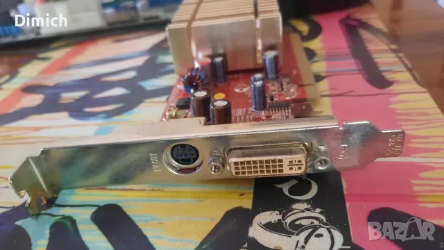 Видеокарта Radeon X1550 128MB 64bit, снимка 2 - Видеокарти - 47638527