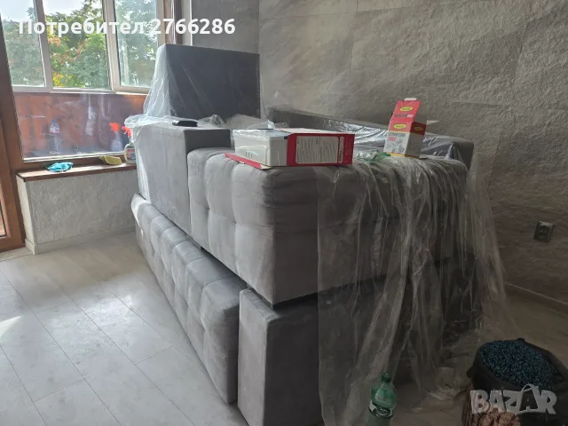 Диван ъглов за хол, снимка 2 - Дивани и мека мебел - 56417912