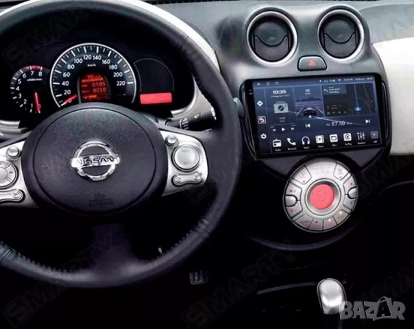 Мултимедия, Двоен дин, за Nissan Micra, Андроид, Навигация, Нисан Микра, Дин плеър екран Android, снимка 4 - Аксесоари и консумативи - 51940315