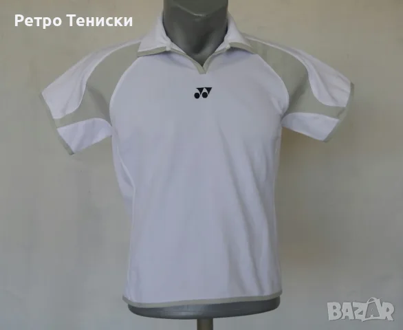 Тениска • YONEX • бяло • размер S • Мъже
