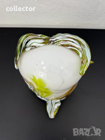 Стъклена сова / бухал Мурано стил. №7527, снимка 7 - Антикварни и старинни предмети - 52144199