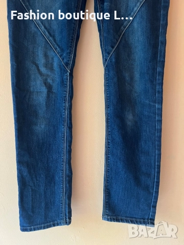 Дамски сини дънки 36 размер с джобове 👖👖👖, снимка 3 - Дънки - 52375809