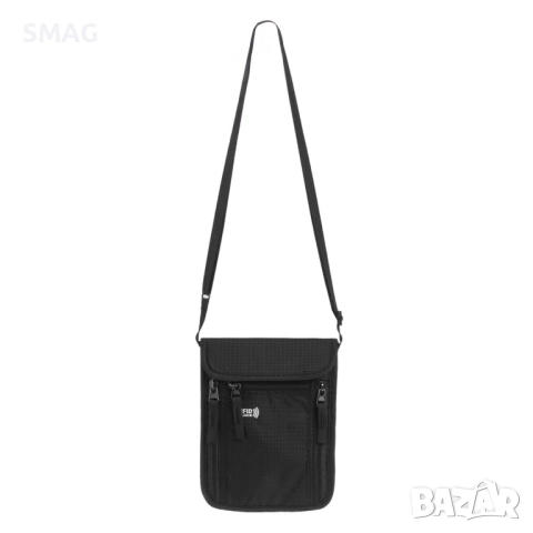 Мъжка черна чанта за рамо с RFID защита 15.5x20.5см_1251773, снимка 2 - Чанти - 52305422
