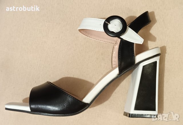 Сандали в черно и бяло- намаление!