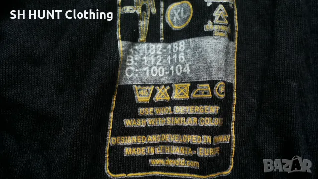 DEVOLD SPIRIT ZIP NECK 50% MERINO WOOL размер XL термо блуза 50 % Мерино Вълна - 1020, снимка 13 - Блузи - 49215139