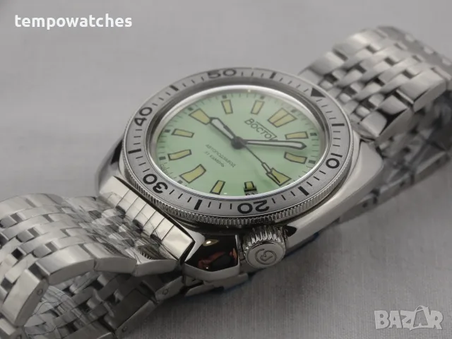 ВОСТОК АМФИБИЯ АВТОМАТИЧЕН-"ЧЕРЕПАХА"-"LIME" ref: 70086В, снимка 5 - Мъжки - 48082146
