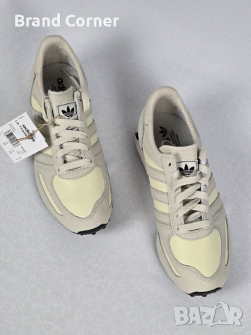 НОВИ Оригинални маратонки adidas LA Trainer (Cream/Yellow), снимка 2 - Маратонки - 54280196